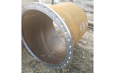 大口径单盘短管