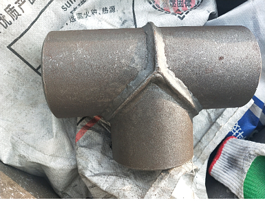 单筋加强焊三通