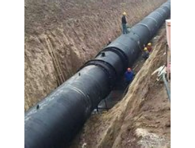 中缅原油管道工程法兰短管对接